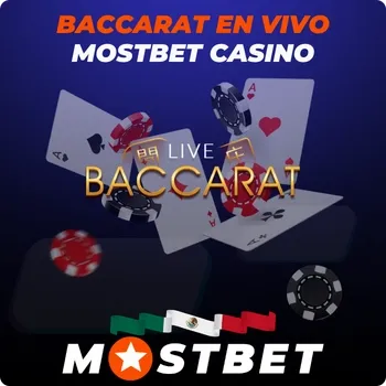 Baccarat en Vivo Mostbet
