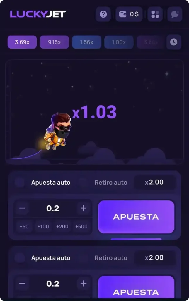 Lucky Jet para Android 