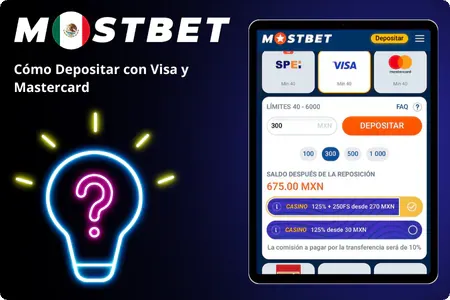 Cómo Depositar con Visa y Mastercard en Mostbet
