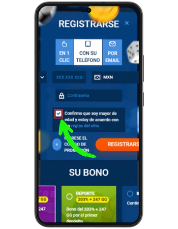 Mostbet Casino Acepta los términos y condiciones