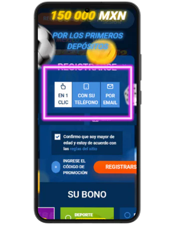 Mostbet Casino Elige un metodo de registro